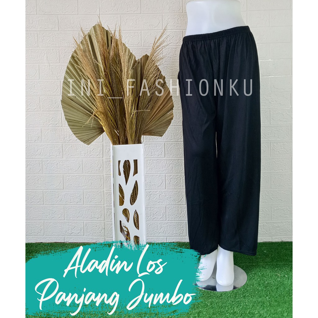 CELAMIS SANTAI LOS / ALADIN PANJANG LOS JUMBO BB 45-85 KG / CELANA KAOS RAYON READY BISA COD