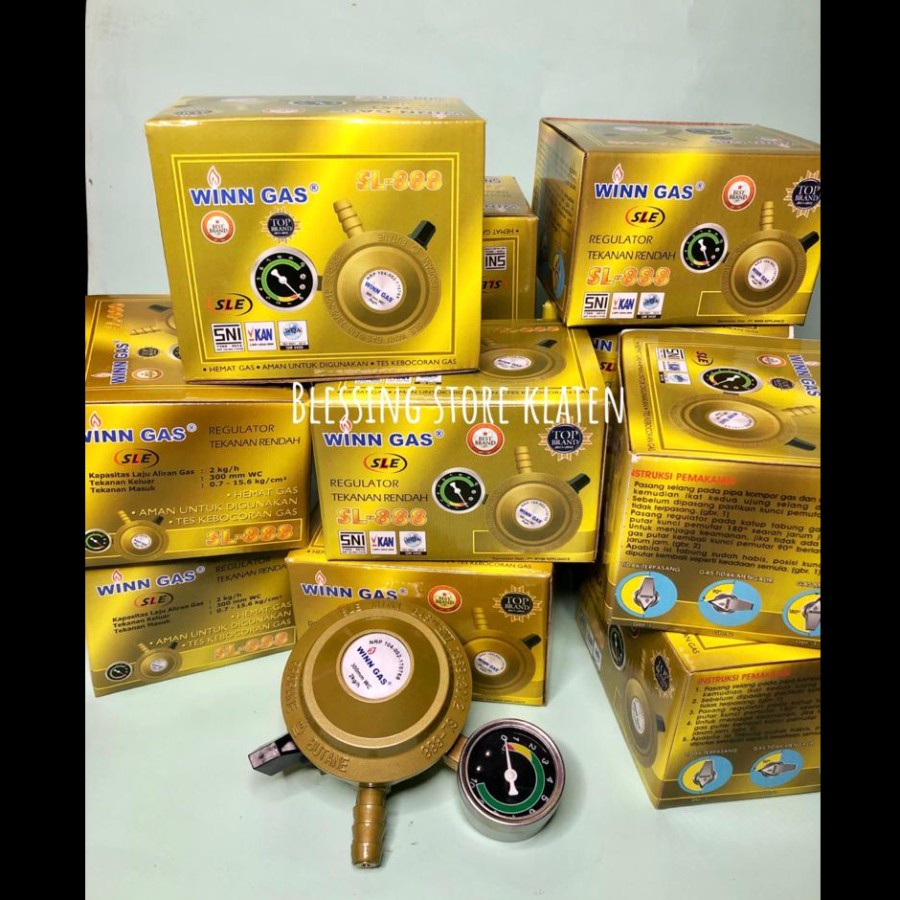 REGULATOR HEMAT GAS / REGULATOR WIN GAS SL-888 / REGULATOR GAS LPG