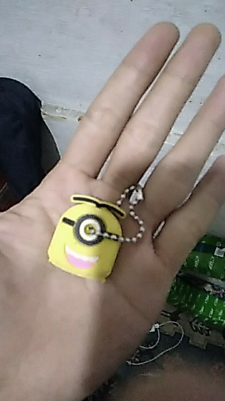 [ofm] Key Cover Sarung Pelindung Kepala Kunci Karakter Unik