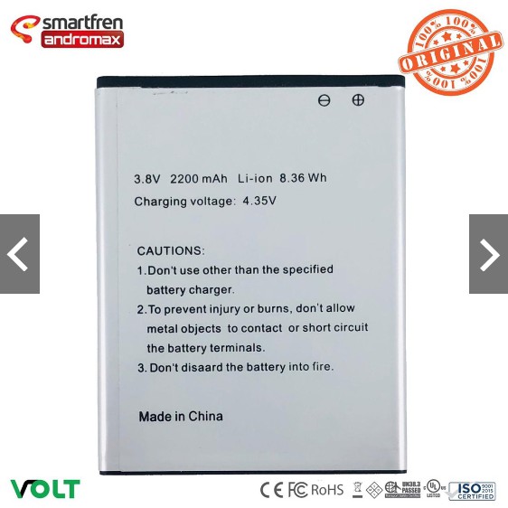 Baterai Battery Smartfren Andromax I3S H11294 Original