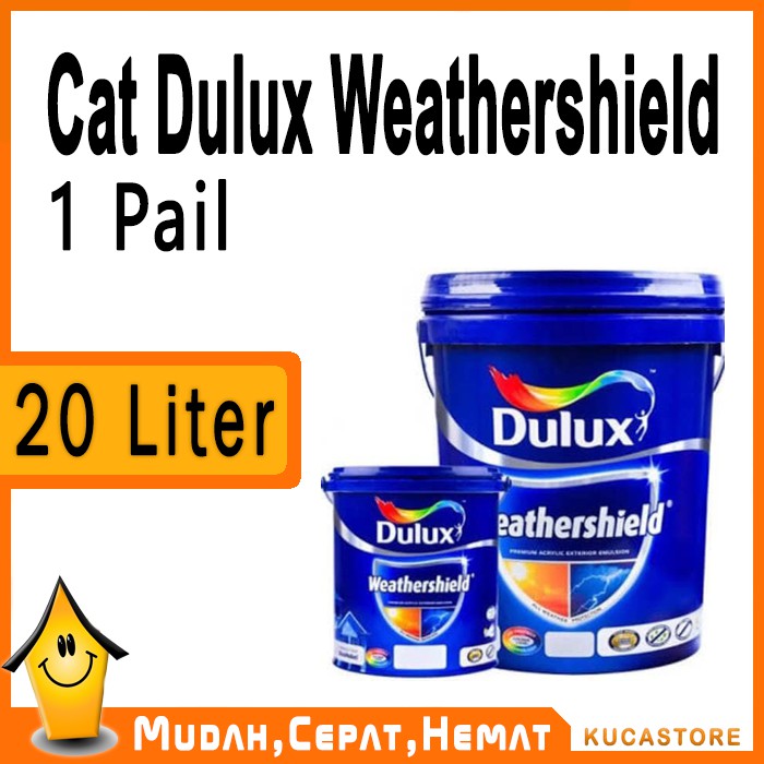 Cat Tembok Luar Dulux Weathershield 20 Liter