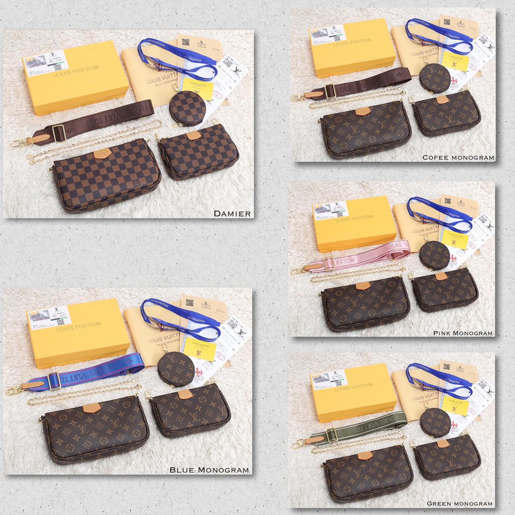 Supplier Tas L Multi Pochette Accessoires 3in1 Semprem Box M44813