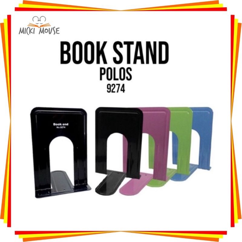

Book stand / Sandaran buku / Penyangga buku (2pcs)