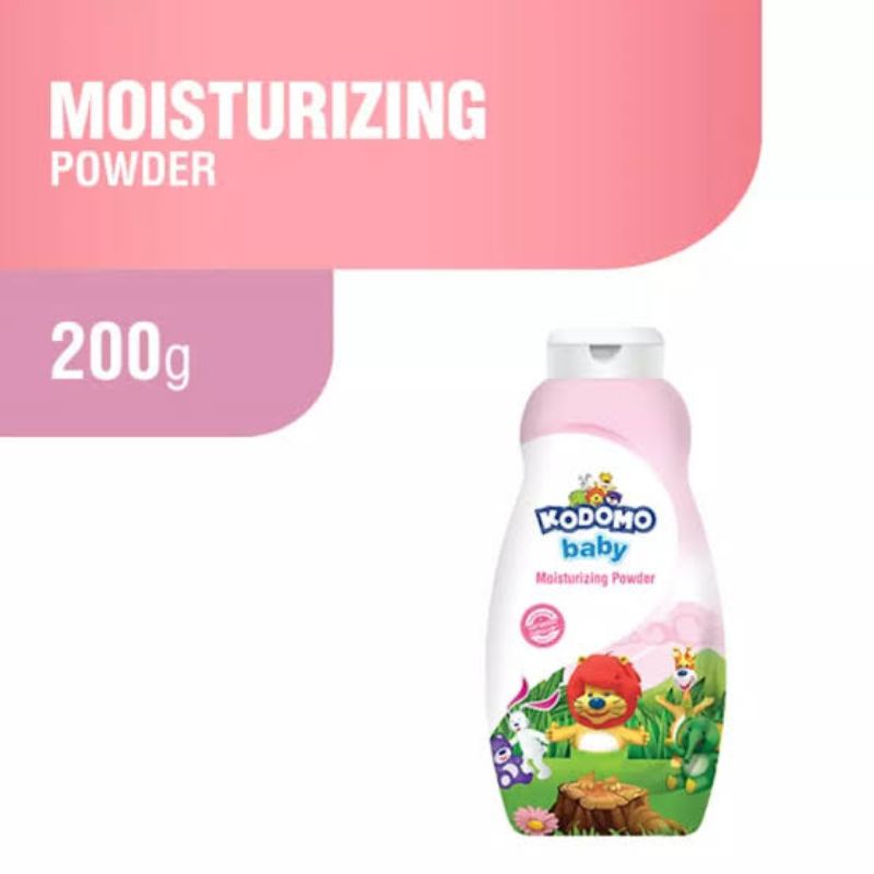 Kodomo Baby Powder 200gr + Extra 50gr - Kodomo Bedak Bayi 200gr + 50gr - Bedak Tabur Bayi