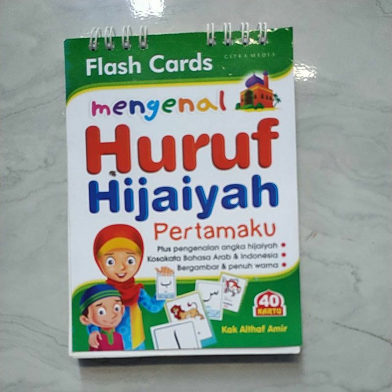 flash card mengenal huruf hijaiyah - gramedia sale - buku murah - cuci gudang buku