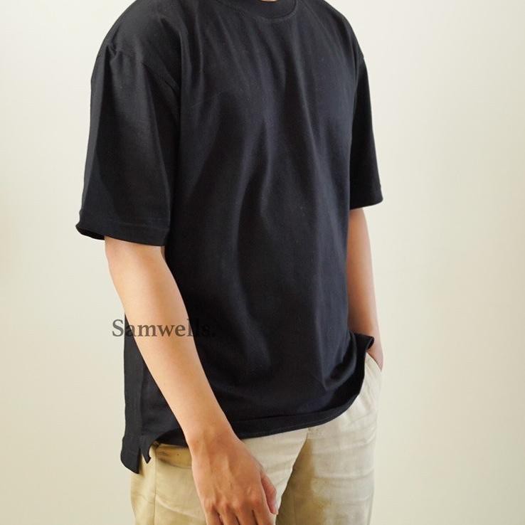 GROSIR_JAKARTA KAOS OVERSIZE / KAOS POLOS OVERSIZE /T-SHIRT POLOS OVERSIZE/OVERSIZED PREMIUM BLACK
