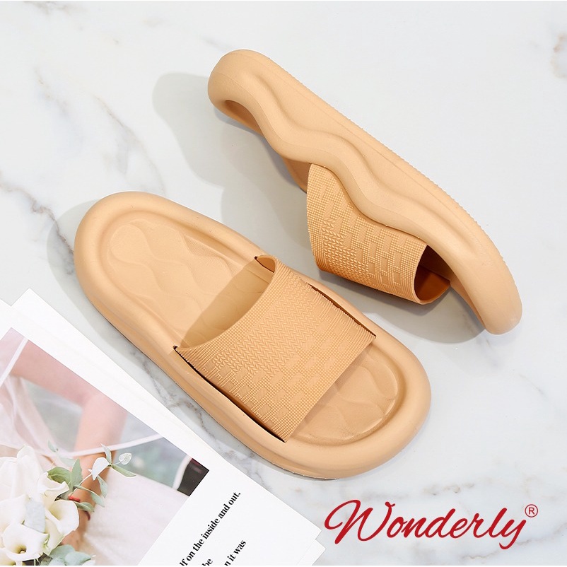 Sendal Wanita Selop Jelly Sandal Slop Hak Wanita Karet l 1220-8