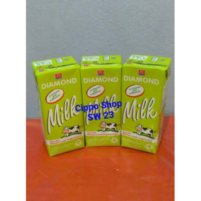 

Diamond Susu UHT Low Fat 200ml