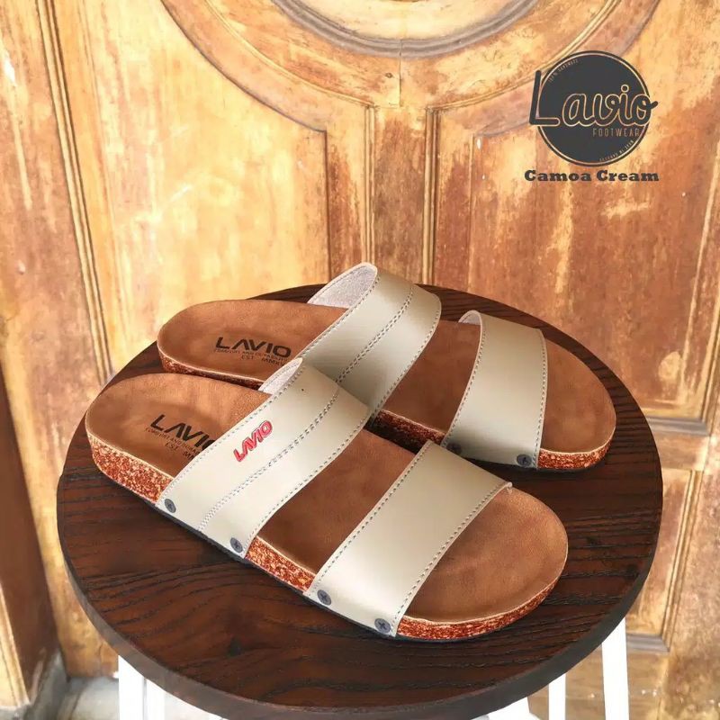 Sandal Lavio Slide Santai Casual Lavio Camoa Original