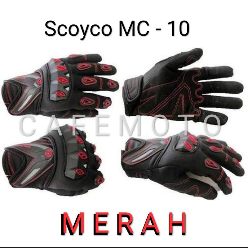 Gloves - Sarung Tangan SCOYCO Mc10 termurah motor glove Mc-10