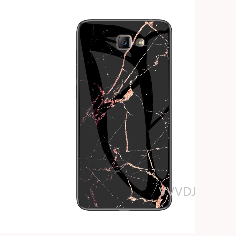 Samsung Galaxy J5 Prime Marble Grain Hard Tempered Glass