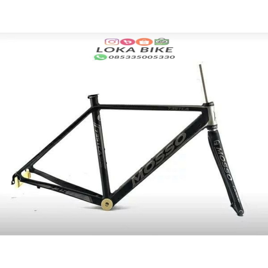 FRAME MOSSO 735 TCA 700X490 BLACK-GREY. KODE BARANG 2293