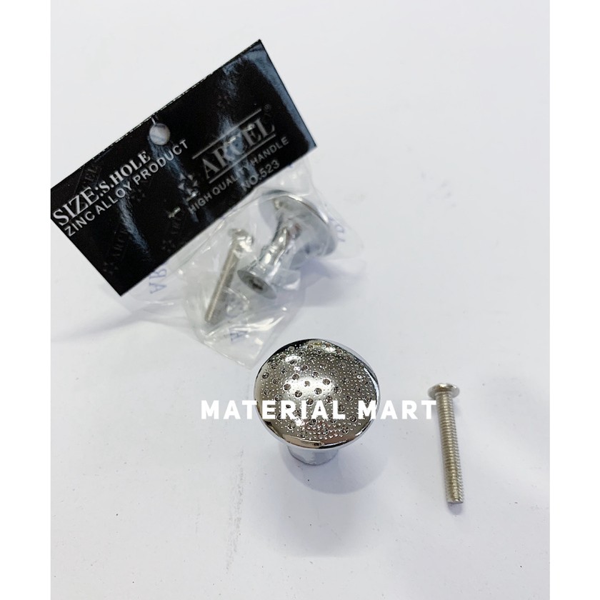 Tarikan Pintu Laci | Tarikan Lemari Bulat | Knob Laci | Knop Lemari | Material Mart