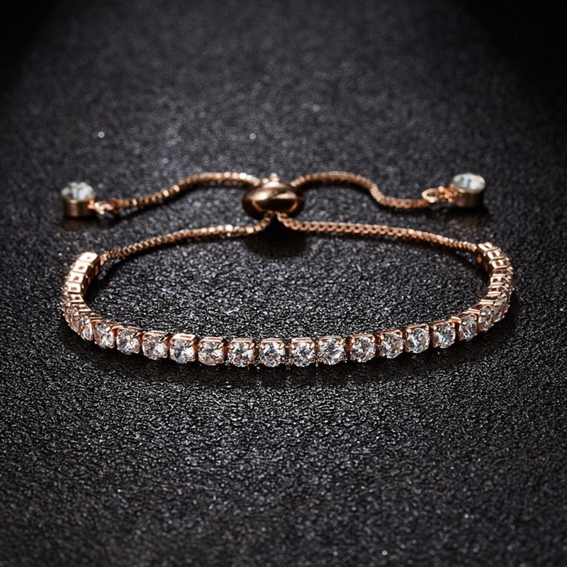 Gelang Emas 18K Adjustable Untuk Wanita