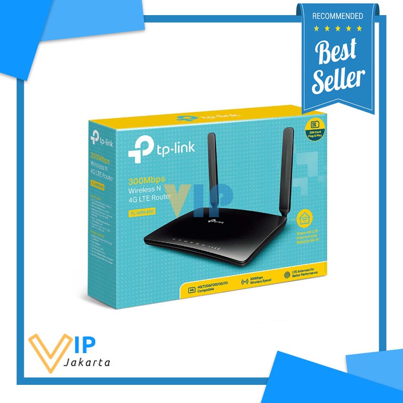 Terjamin Tp-Link Router Modem TL-MR6400 Wifi 4G All Operator VIP