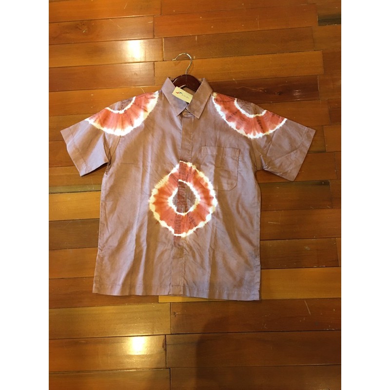 Hem Katun Anak Batik abstrak By Dian Pelangi original Kemeja Koko