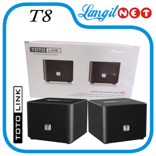 TOTOLINK T8 AC1200 Dual Band Smart Home Wi-Fi Router