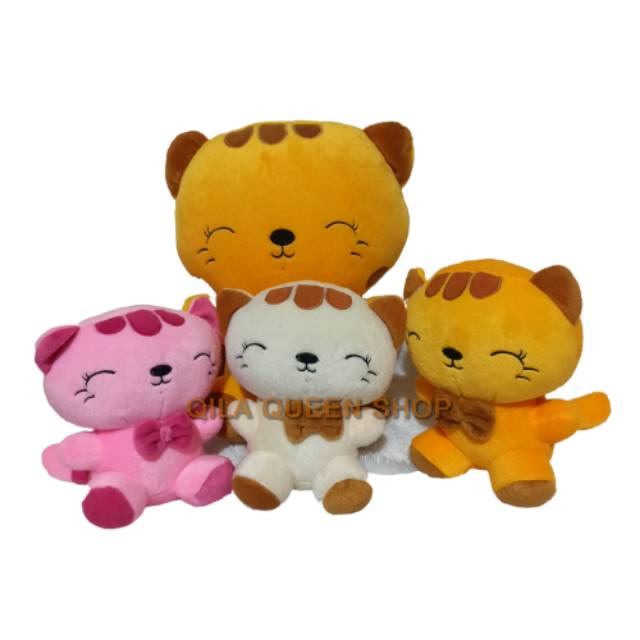 Boneka kucing XL BERANAK 3 berat 1kg