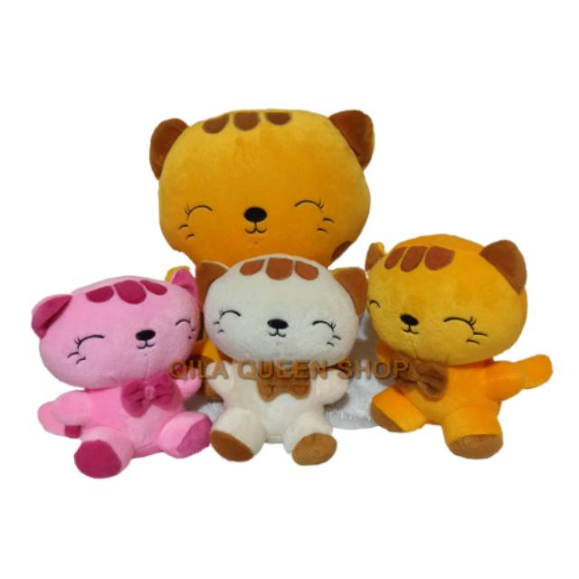 Boneka kucing XL BERANAK 3 berat 1kg