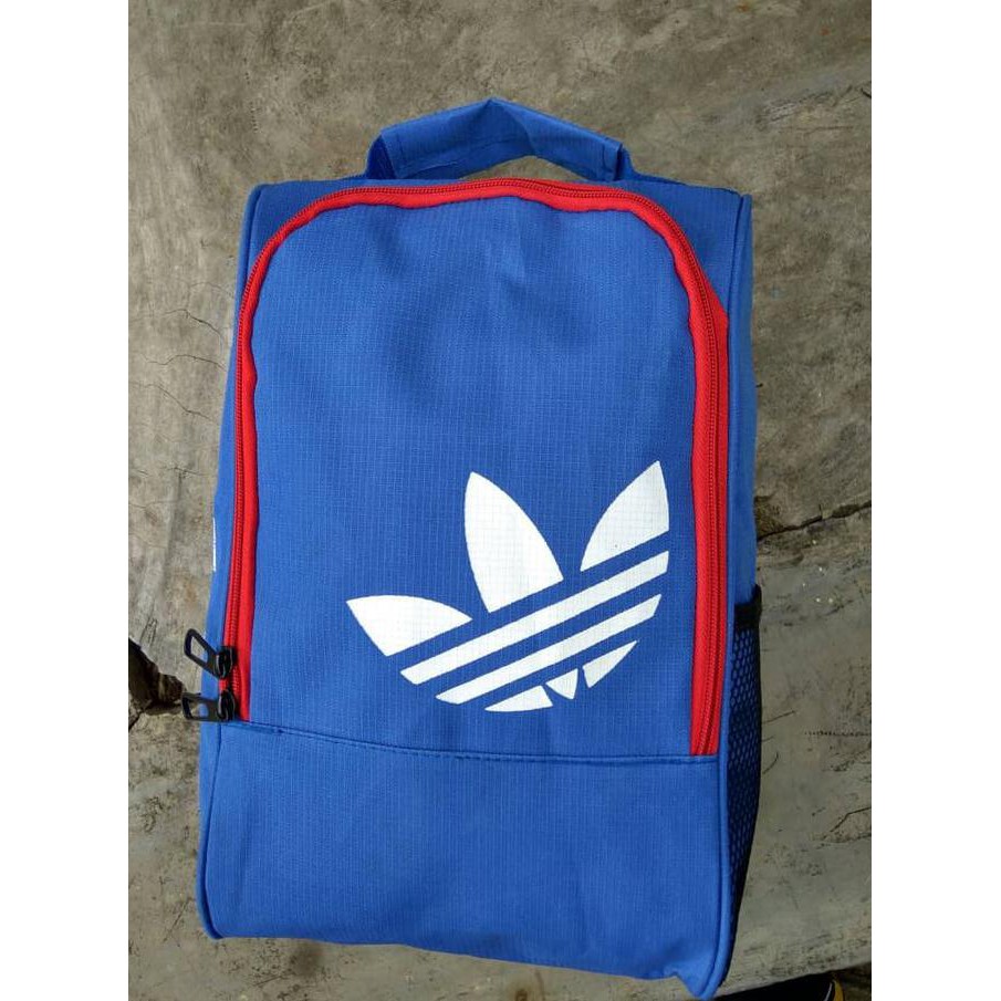 NEW tas sepatu futsal/bola kaki/badminton/grosir/murah/adidas/nike/reebok - Hitam