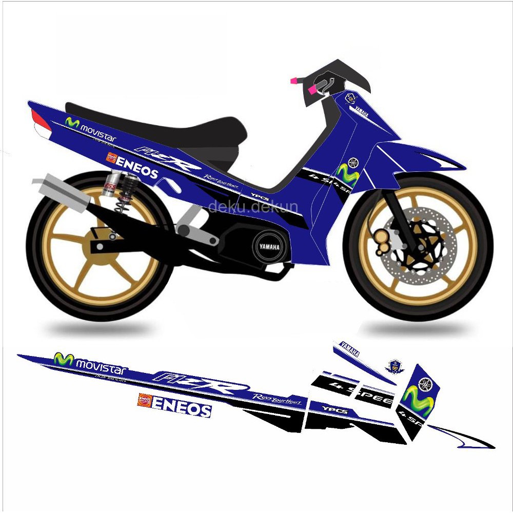 Stiker Striping F1zr Movistar Cod Shopee Indonesia