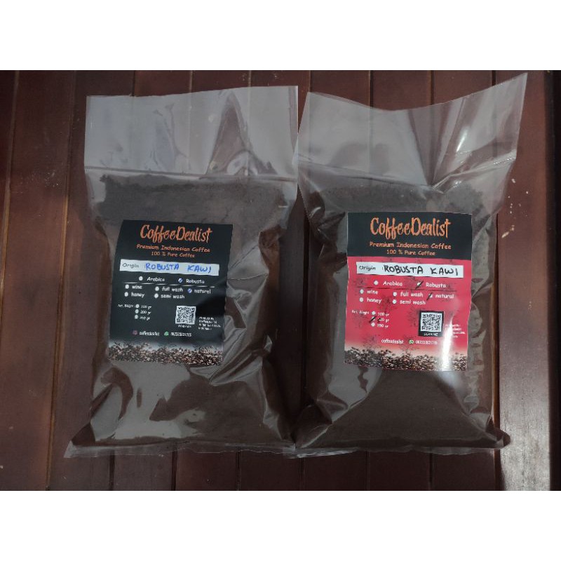 

Kopi Murni Robusta Kawi 1 kg