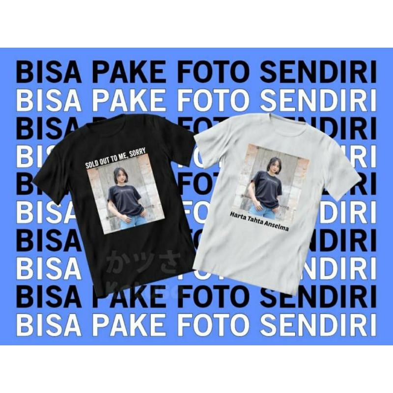 Custom Foto/Baju Couple/Custom murah