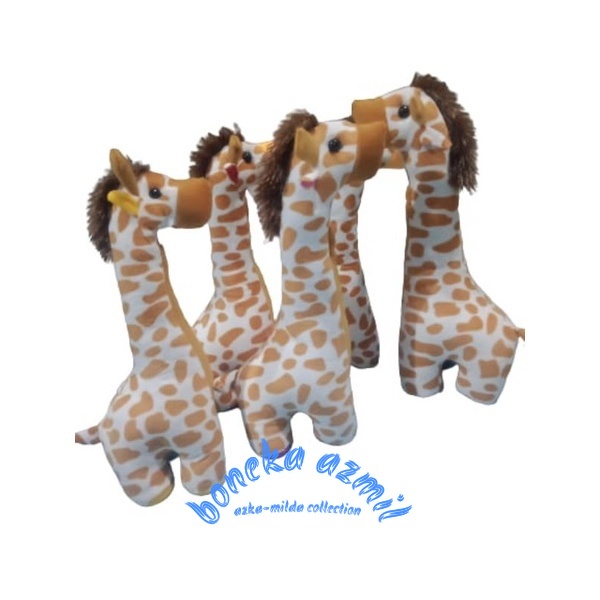 Boneka jerapah lucu terlaris size s