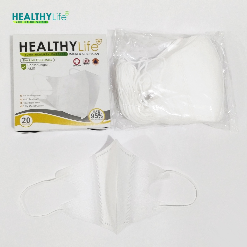 Healthylife Masker Duckbill 3D Masker 3D Masker KN95 3D Masker KN 95 Masker KN95 Duckbill