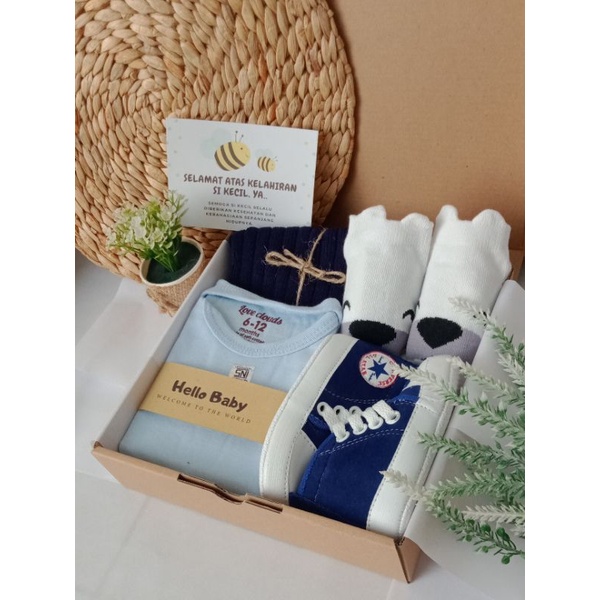Baby Hampers 2/ Kado Lahiran/ Kado Bayi-H2-Biru