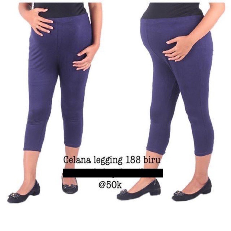 Legging hamil 188 biru