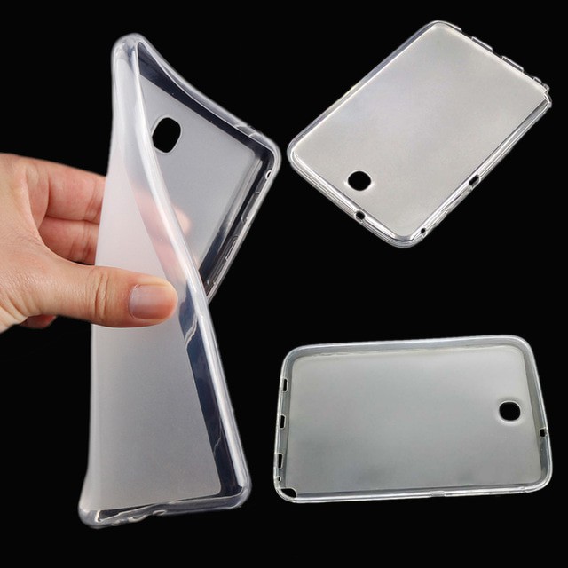 ULTRATHIN SOFTCASE CLEAR JELLY CASE T210 SAMSUNG TAB 3 7 GOOD QUALITY