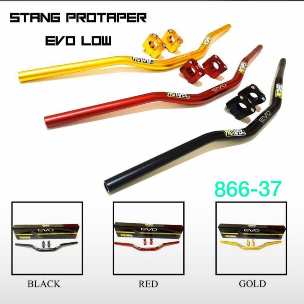 stang  proteper EVO type countur low plus riser klx tracker vixion dan lainnya