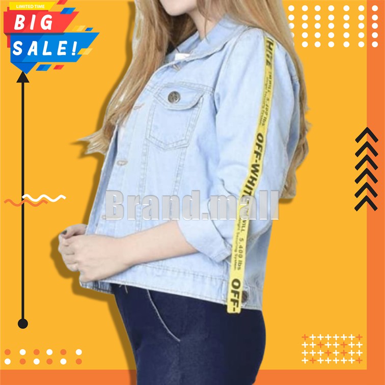 A1 Distro Bahan Adem Bagus Model Kpop Jaket Levis Wanita Maroon Jea Mo V5D4 Casual Kekinian Diskon