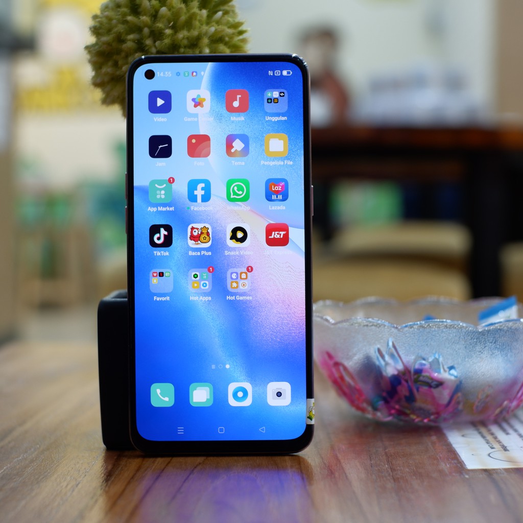 Oppo Reno 5 Fullset Like New - Hp Second Bekas-1