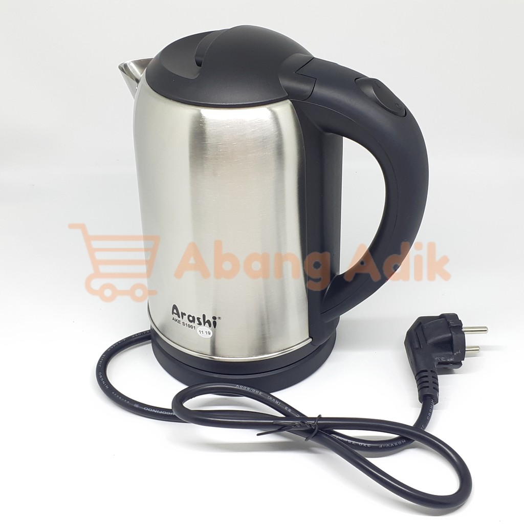 Arashi Affogato AKE-S1001 Kettle Electric Teko Listrik 500w 500 watt 1 liter 1lt