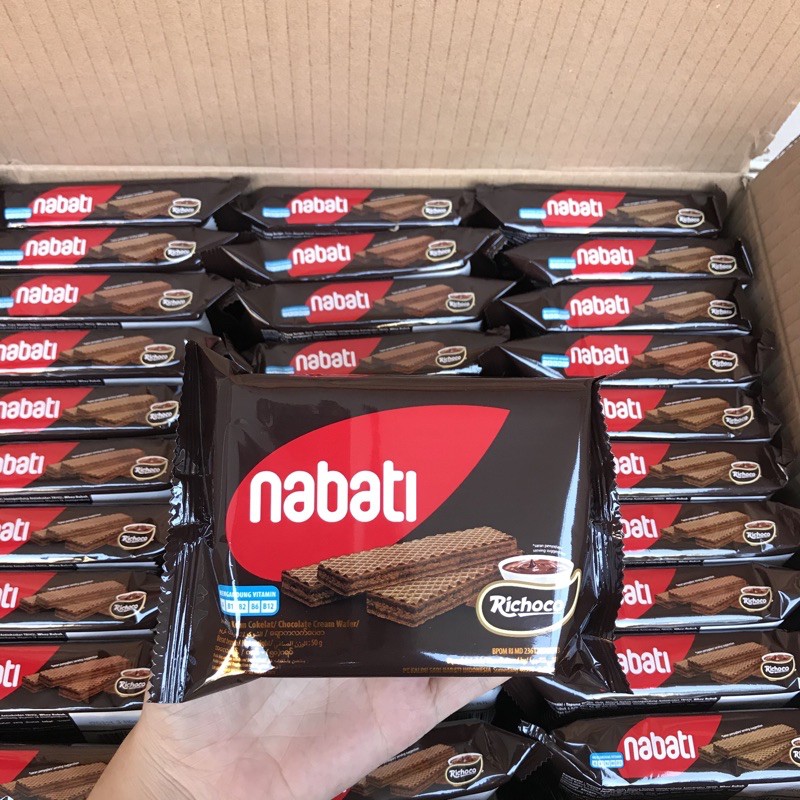 

Nabati wafer coklat 50gr