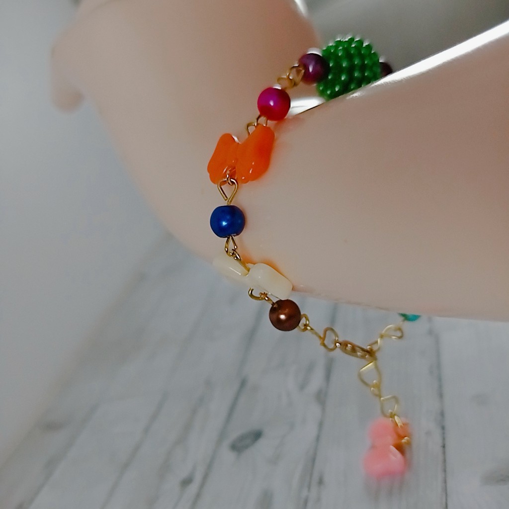 Jual Gelang Handmade Manik Mutiara/Gelang korea/Gelang wanita