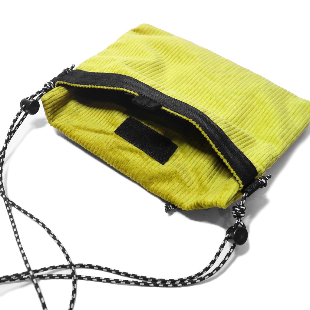 YESZY.MFG - Union Corduroy Lemon Yellow Sling Bag