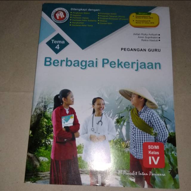 

Buku PR PG kelas 4, Tema 4