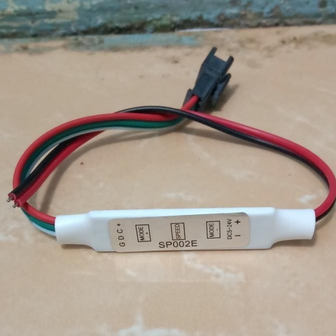 Controller Modul Led Strip Rgb Running 60 Combinasi Gerakan Dc 5-24V Star