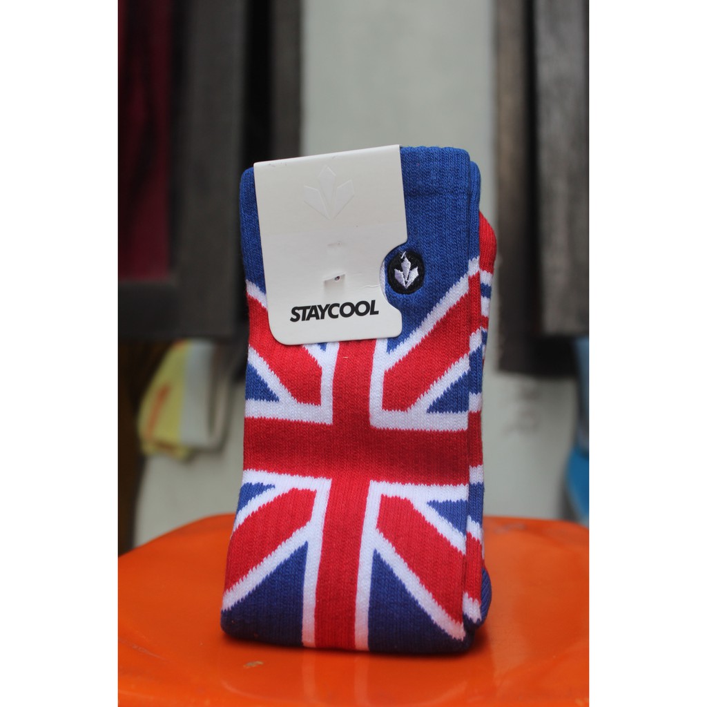 KAOS KAKI STAYCOOL SOCKS KNIT NEW ENGLAND SOCK KEREN