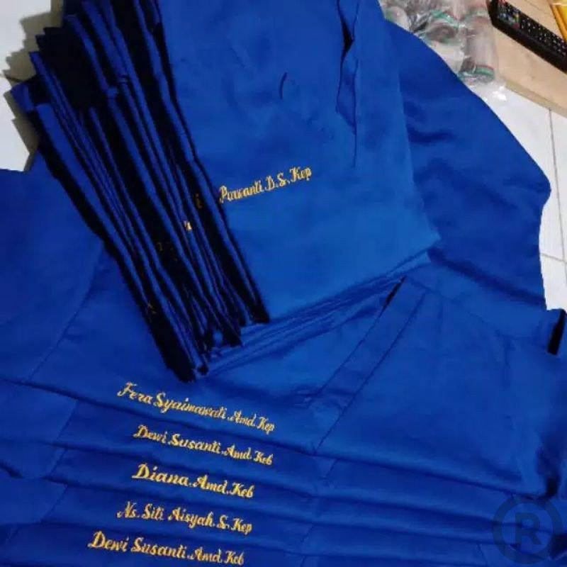 

BORDIR NAMA BARIS Bordir Nama Custom
