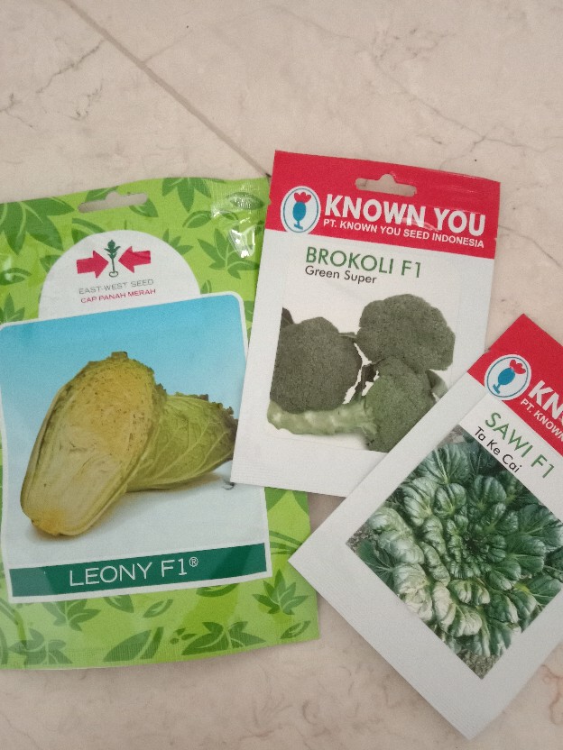 Benih Bibit Brokoli Broccoli Green Super, Known You Seed, Original Packing