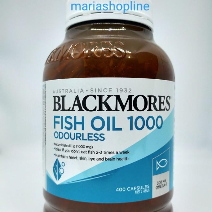 Blackmores Fish Oil 1000 Odourless isi 400 caps