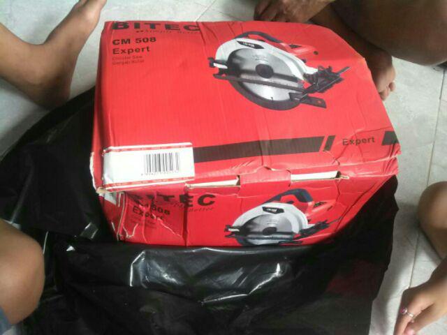 Mesin Circular Saw / Potong Kayu 7 (185 Mm) Bitec Cm 508 Expert