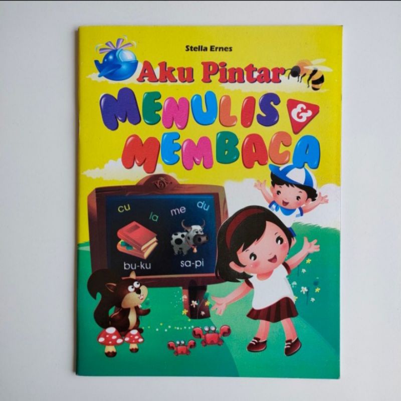 

Buku Anak PAUD, TK SD Aku Pintar Menulis dan Membaca.
