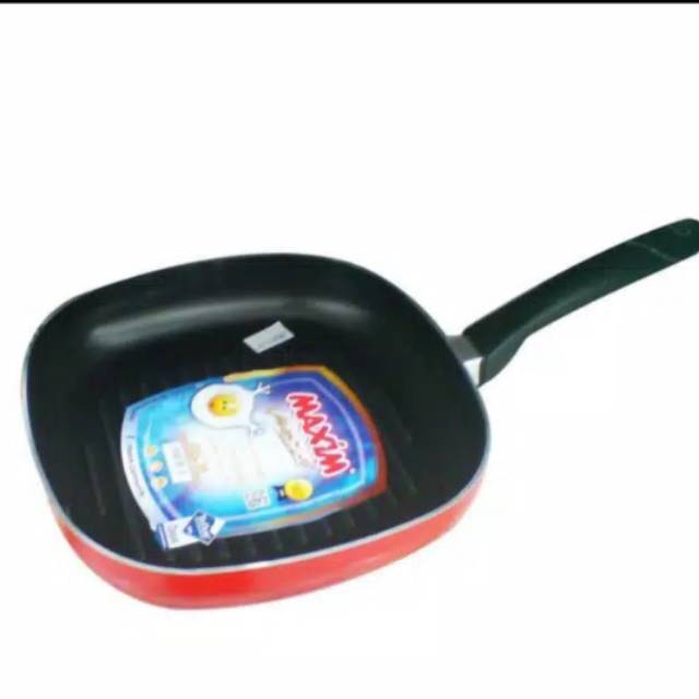 FRYPAN MAXIM SQUARE 26 CM / WAJAN PANGGANGAN TEFLON SEGI KOTAK ANTI LENGKET 26CM