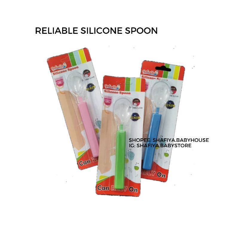 Reliable Silicone Spoon Sendok Bayi