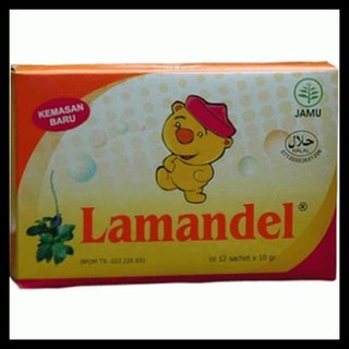 Lamandel Obat Amandel  Kemasan Kotak Sachet Shopee 